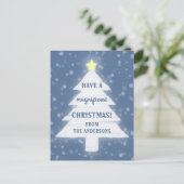 Geweldig kerstfeest feestdagenkaart (Staand voorkant)