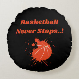 Geweldig kussen voor basketbalfans