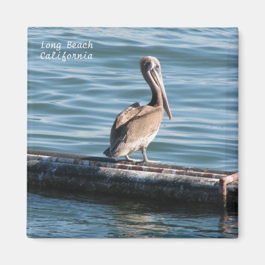 Geweldig Lange Beach Magnet! Magneet (Voorkant)