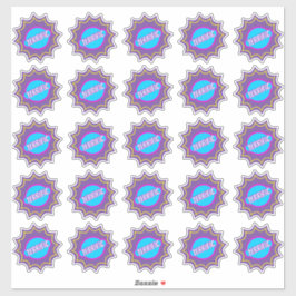 Geweldig leuk Cute juf beloningscommentaarstickers Sticker