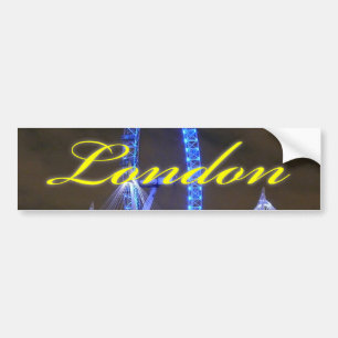 Geweldig! Millennium Wheel London Bumpersticker
