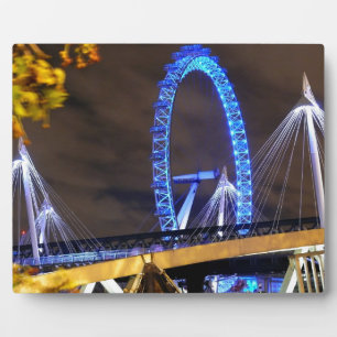 Geweldig! Millennium Wheel London Fotoplaat