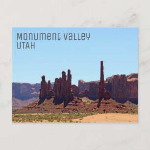 Geweldig Monument Valley Briefkaart! Briefkaart