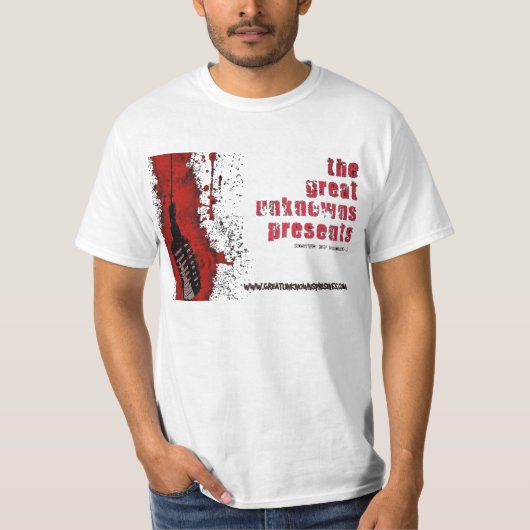 Geweldig Onbekend Wit T-shirt (Voorkant)