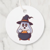 Geweldig ontwerp voor de beste Halloween Bedankjes Labels (Achterkant)