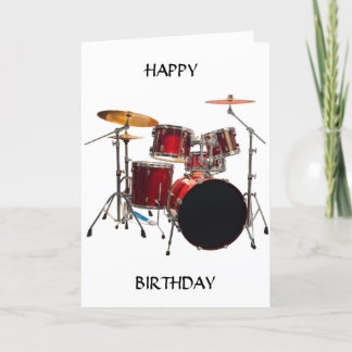 GEWELDIG OP EEN GEWELDIGE "DRUMMER" KAART