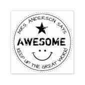 Geweldig | Persoonlijke leraren Zelfinktende Stempel (Design)