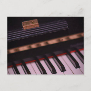 Geweldig piano-ontwerp briefkaart