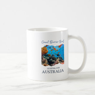 Geweldig Rrier Reef Queensland Australië Souvenir Koffiemok