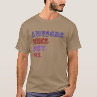 GEWELDIG SINDS 1942 retro T-shirt