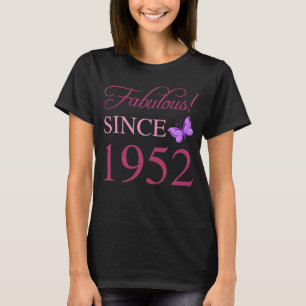 geweldig sinds 1952 t-shirt