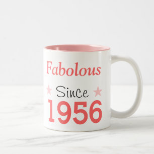 geweldig sinds 1956 tweekleurige koffiemok