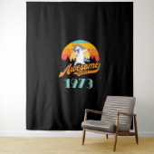 Geweldig sinds 1973 - Geboortejaar & Verjaardagsca Wandkleed (In situ)