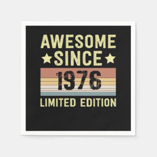 Geweldig sinds 1976 Verjaardag Servet