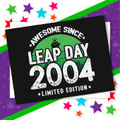 Geweldig sinds 2004 Schrikkeldag 29 Februari Verja Briefkaart