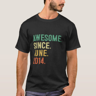 Geweldig sinds 9 juni 2014 9 t-shirt