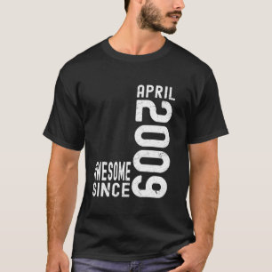 Geweldig sinds april 2009, Geboren in april 2009 G T-shirt