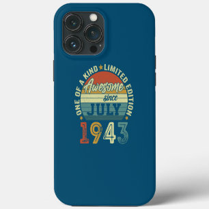 Geweldig sinds juli 1943 79 jaar oud 79ste iPhone 13 pro max hoesje