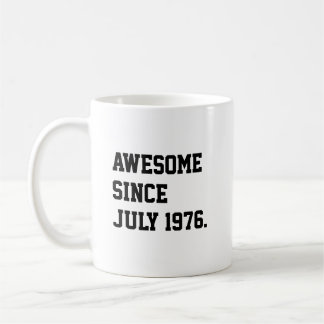 Geweldig sinds juli 1976 Grappige 50e verjaardag Koffiemok