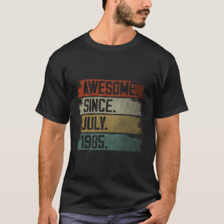 Geweldig sinds juli 1985 38e 38 t-shirt