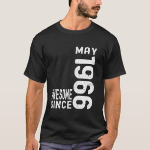 Geweldig sinds mei 1966, Geboren in 1966 mei verja T-shirt