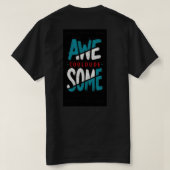 Geweldig. T-shirt (Design achterkant)