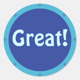 Geweldig - Trainingsserie voor docenten Ronde Sticker