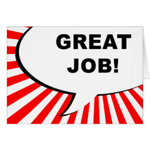 geweldig werk! komische bubbel