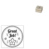 Geweldig Werk Leraar Rubberstempel (Gestempeld)