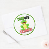 Geweldig Werk Student Docent Ronde Sticker (Envelop)