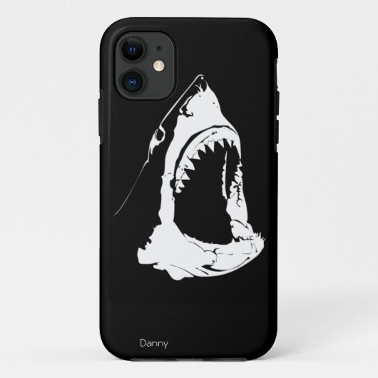 Geweldig wit, zwart en wit design Case-Mate iPhone case (Achterkant)