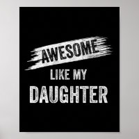 Geweldig zoals mijn dochter mama papa Moederdag Va