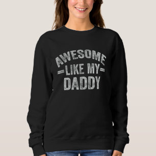 Geweldig zoals mijn papa  Kinderen Dochter Vader e Trui
