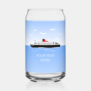 Geweldig zwembad feest blikvorm glas