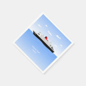 Geweldig zwembad feest servet (Hoek)