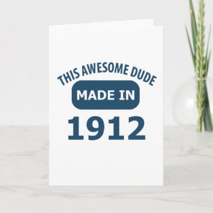 Geweldige 102 éénjarigenverjaardag kaart