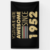  Geweldige 1952 70e verjaardag Spandoek (Verticaal)