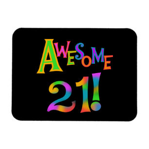 Geweldige 21 T-shirts en cadeautjes op zaterdag Magneet