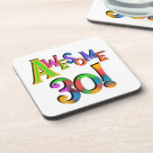 Geweldige 30 T-shirts en cadeautjes op zaterdag Bier Onderzetter (Linkerzijde)