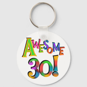 Geweldige 30 T-shirts en cadeautjes op zaterdag Sleutelhanger