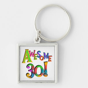 Geweldige 30 T-shirts en cadeautjes op zaterdag Sleutelhanger