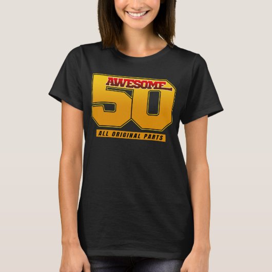 Geweldige 50 jaar Jubileum T-shirt (Voorkant)