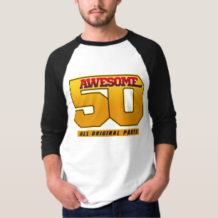 Geweldige 50 Jaar Verjaardag Jubileum T-shirt