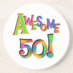 Geweldige 50 T-shirts en cadeautjes op zaterdag Zandsteen Onderzetter