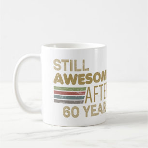 Geweldige 60e verjaardag koffiemok