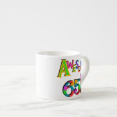 Geweldige 65 overhemden en geschenken espresso kop (Voorkant rechts)