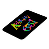 Geweldige 65 overhemden en geschenken magneet (Linkerzijde)