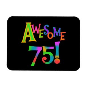 Geweldige 75 T-shirts en cadeautjes op zaterdag Magneet