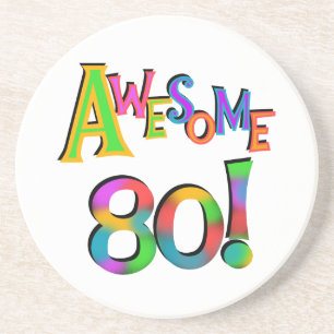 Geweldige 80 T-shirts en cadeautjes op zaterdag Zandsteen Onderzetter