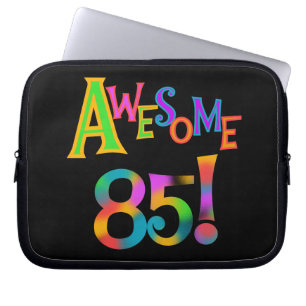 Geweldige 85 T-shirts en cadeautjes op zaterdag Laptop Sleeve